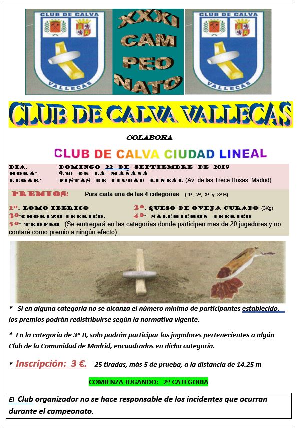 Campeonato Vallecas 2019 Image